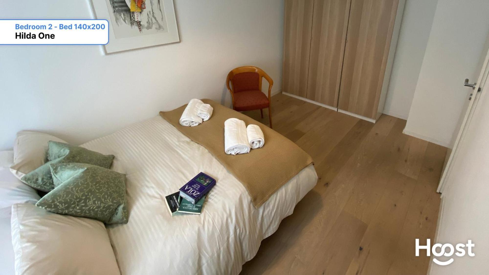 H1 With 4,5 Room, Bathroom, Kitchen, Central, Quiet & Modern With Office زيورخ المظهر الخارجي الصورة