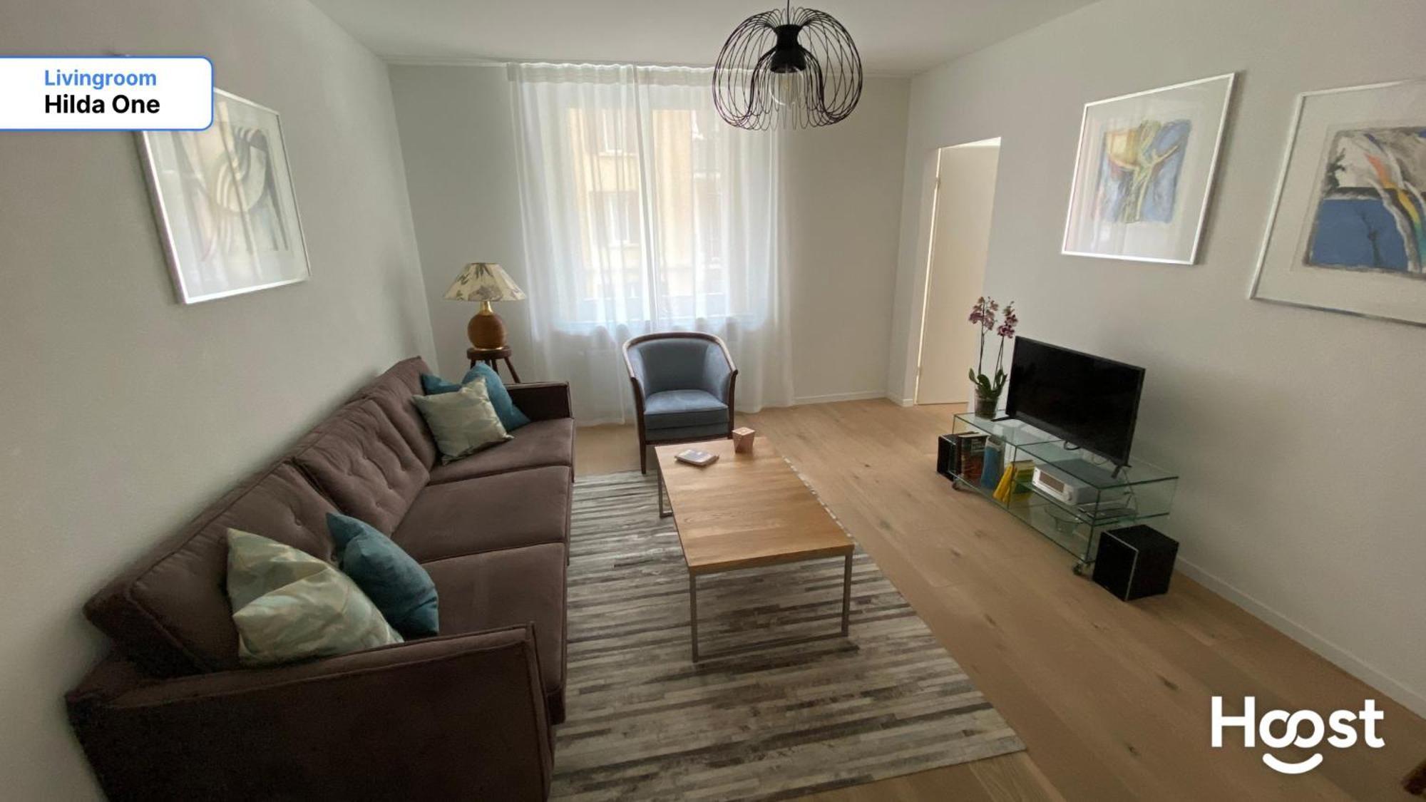 H1 With 4,5 Room, Bathroom, Kitchen, Central, Quiet & Modern With Office زيورخ المظهر الخارجي الصورة
